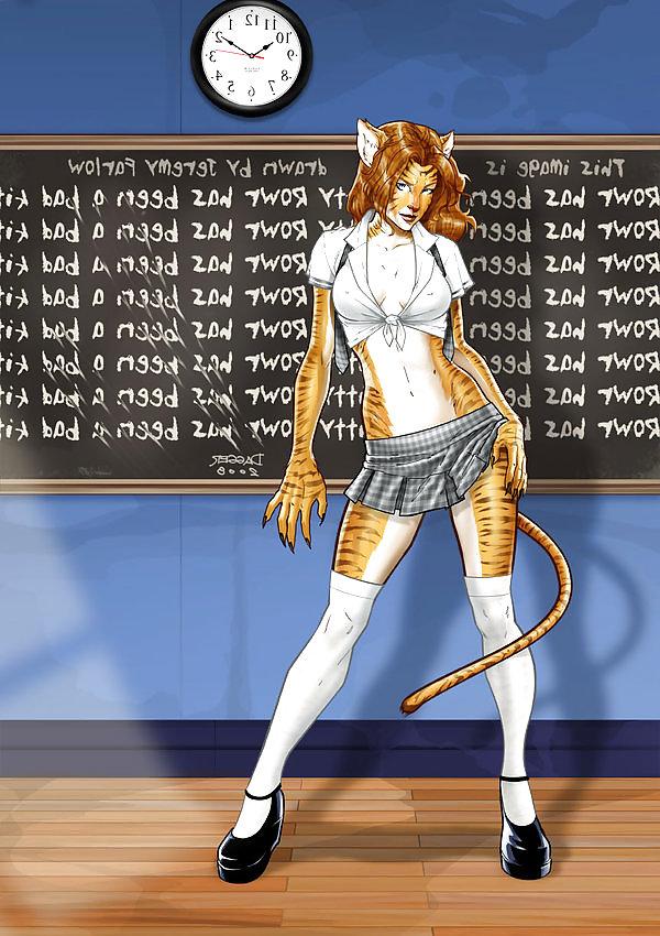 25P Exotic Furry Catgirls