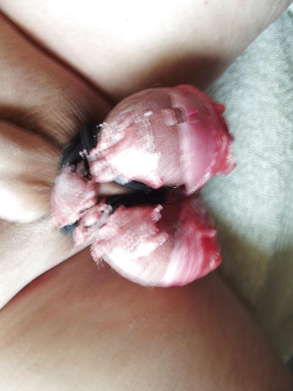 4P WAXED BALLS TORTURE  CBT