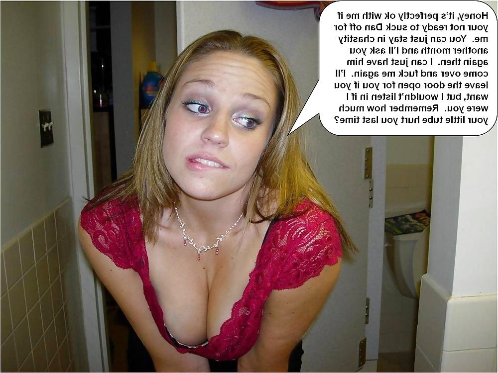 25P What Girlfriends Really Think 9 (Bi Ed.) - Cuckold Captions