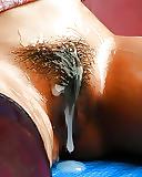 8P Creampie of girls on POF