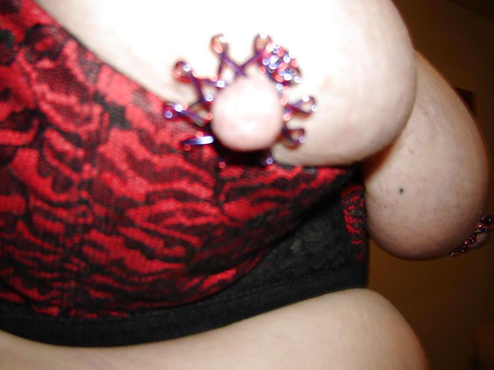 5P SELF BRA BIG NIPPLES