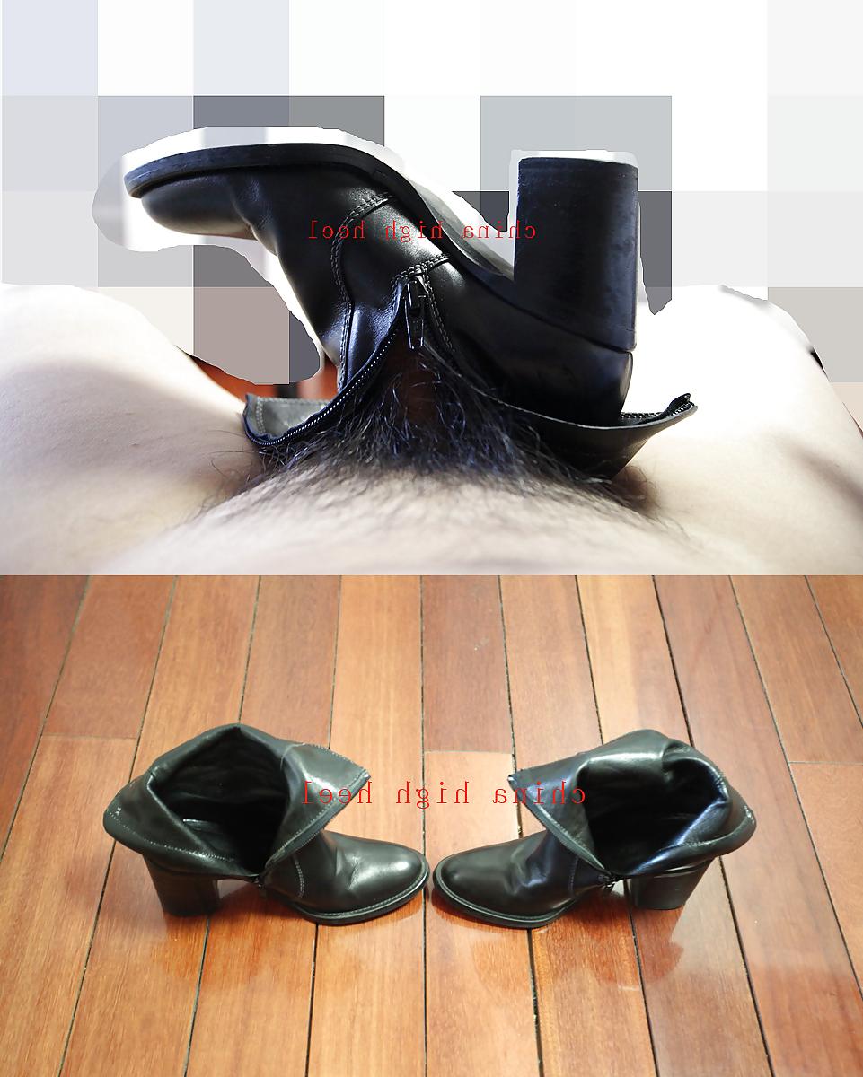 8P Sexy boot in teacher hone