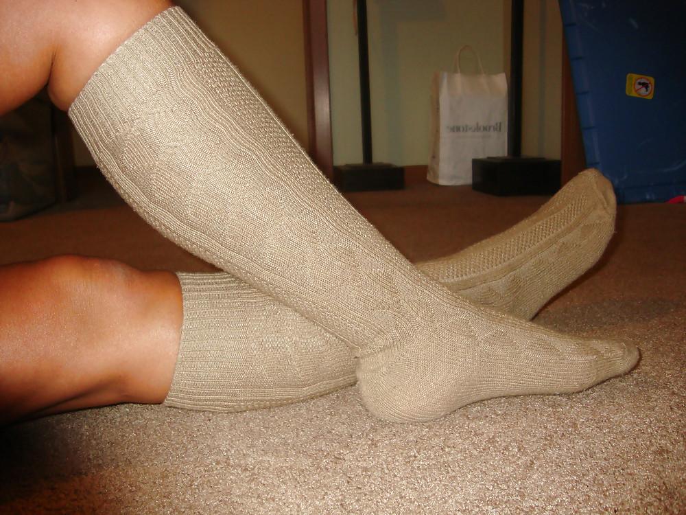 11P Tan Knee Highs