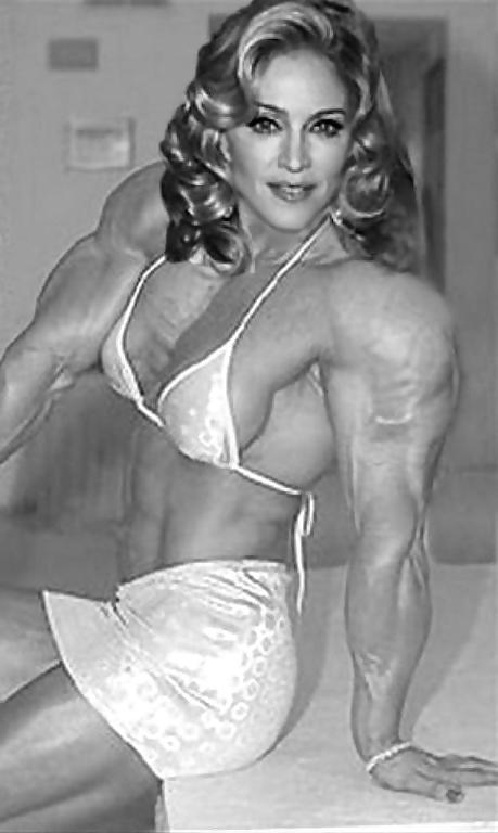 22P Fakes Muscular Madonna