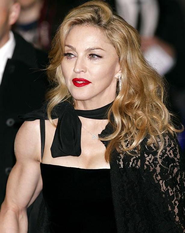 22P Fakes Muscular Madonna