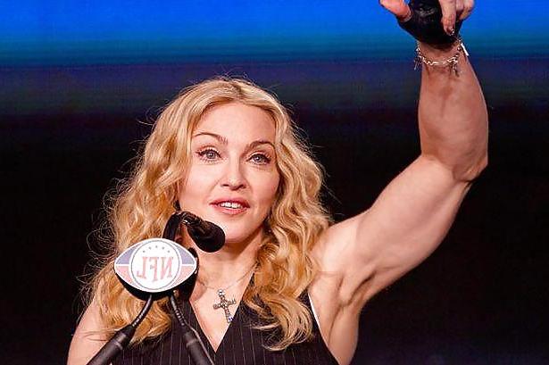 22P Fakes Muscular Madonna