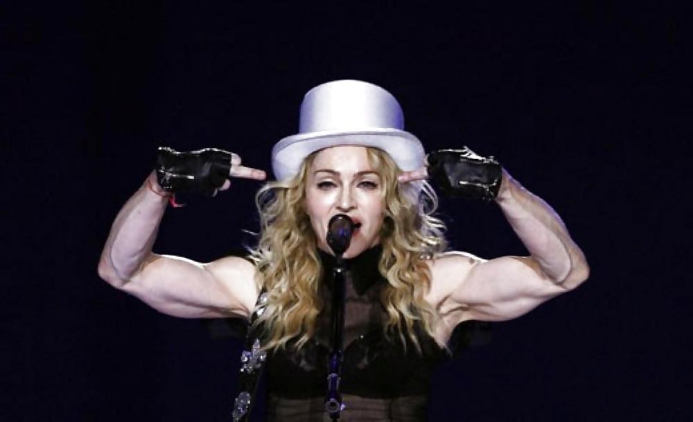 22P Fakes Muscular Madonna