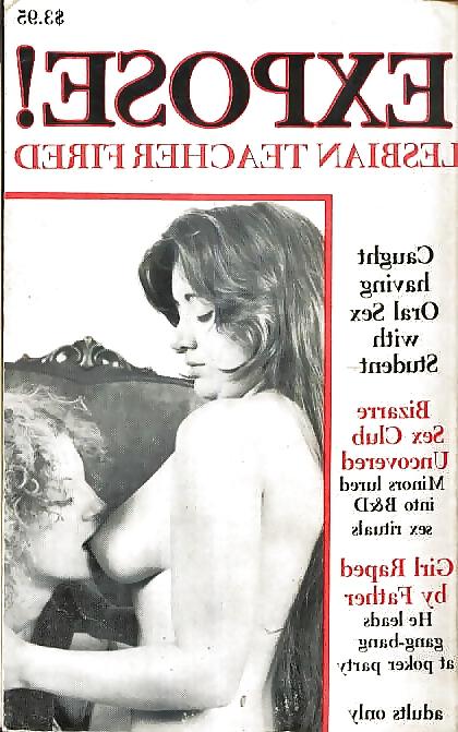 25P Vintage Smut Book Covers