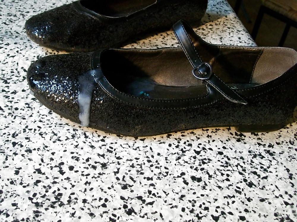 8P Schwarze Ballerina