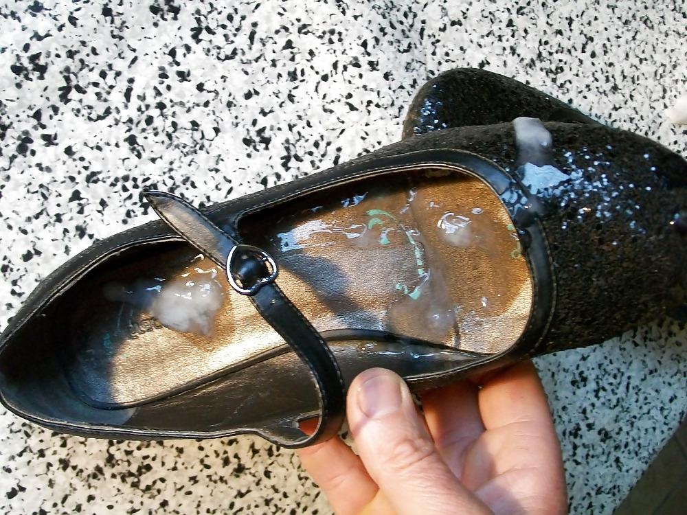 8P Schwarze Ballerina