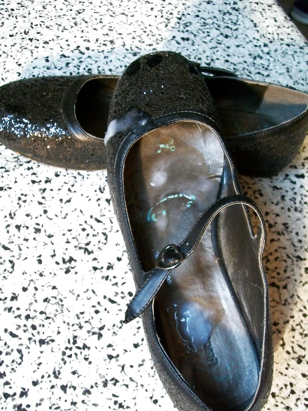 8P Schwarze Ballerina