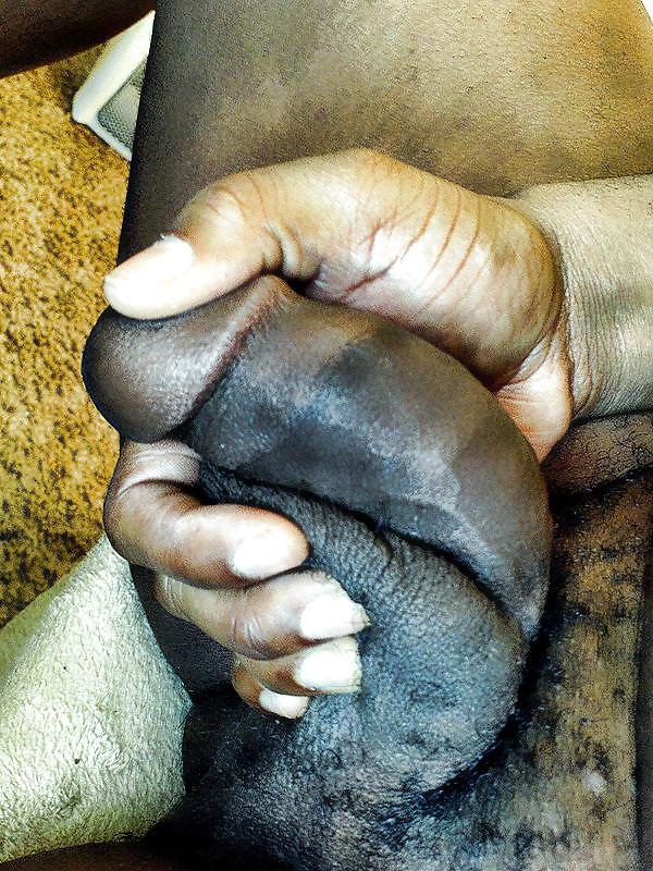 8P Flacid tranny cock, balls and some ass