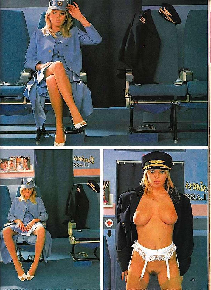 8P Vintage air hostess