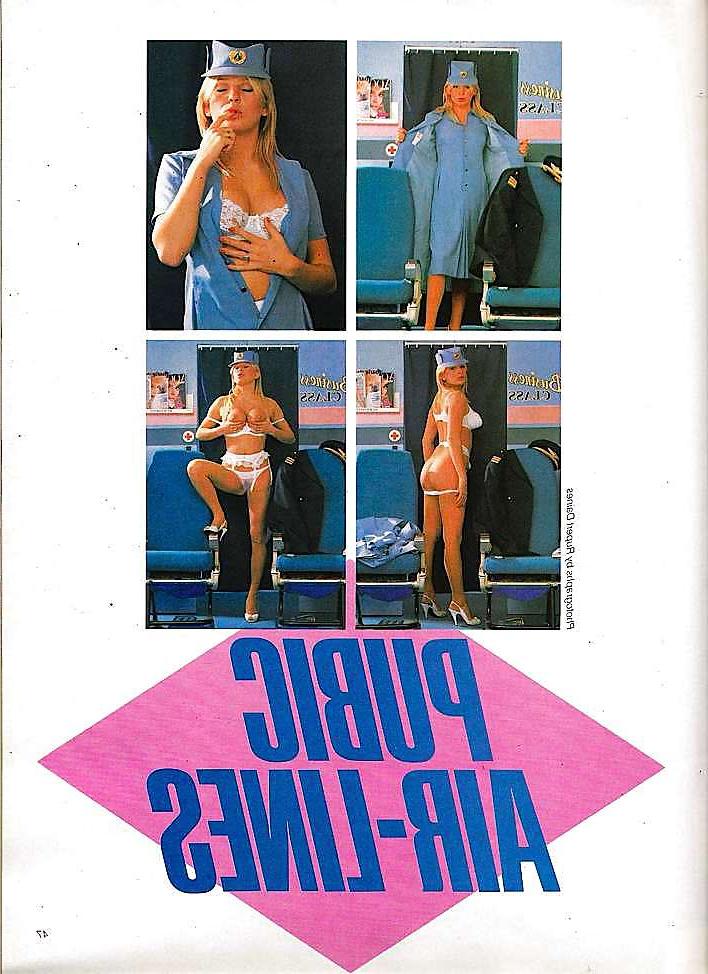 8P Vintage air hostess