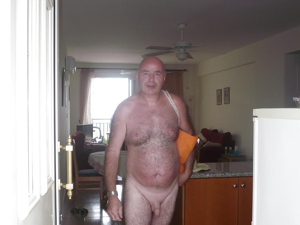 4P Cuckold Hubby and his locked cock