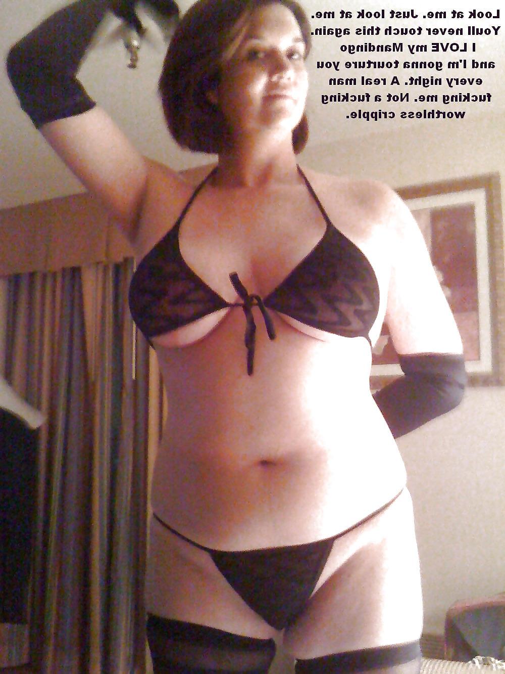 15P Disabled Cuckold BDSM Femdom Captions