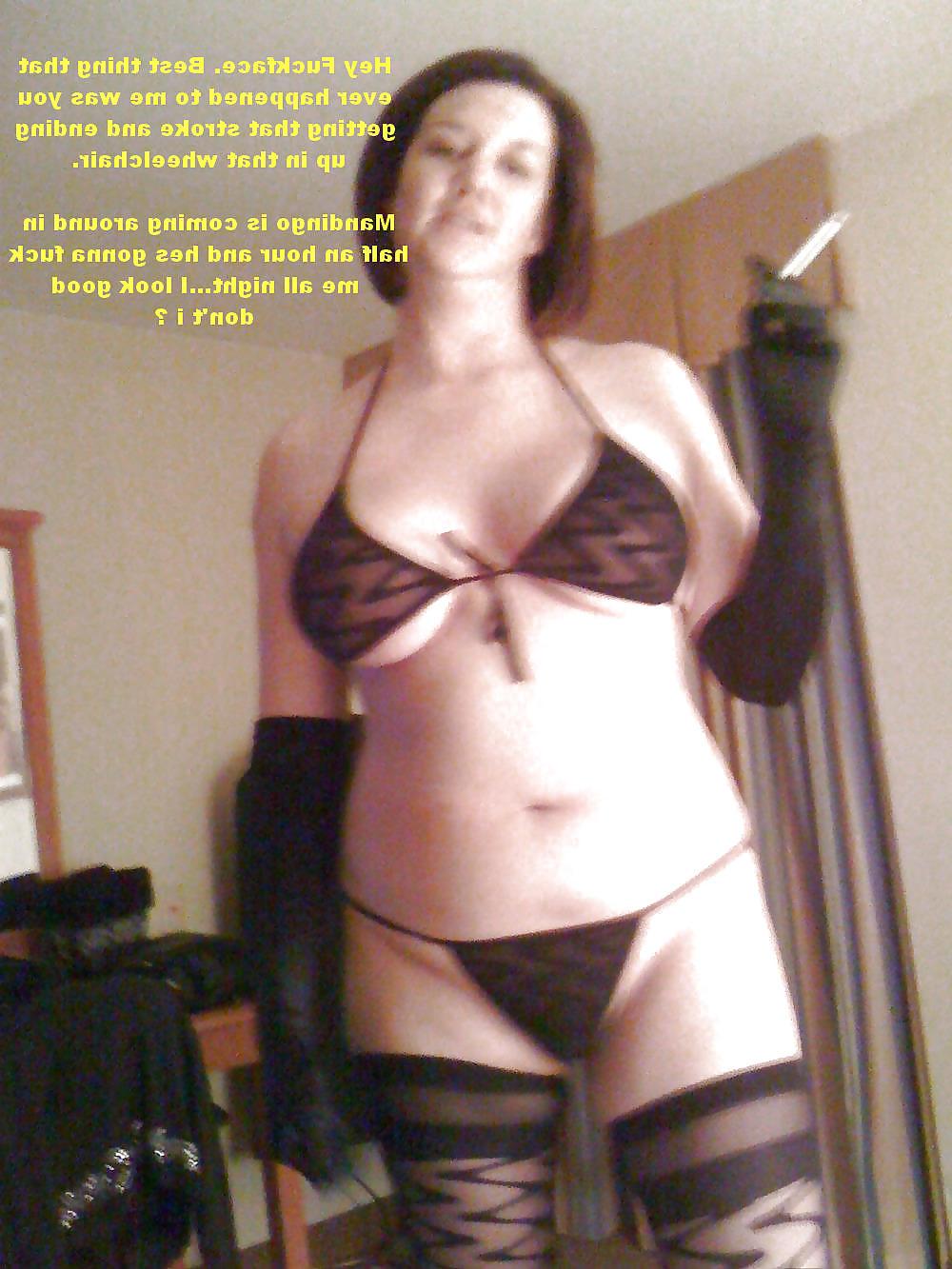 15P Disabled Cuckold BDSM Femdom Captions