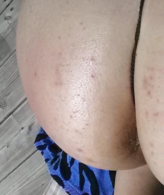 15P Tanning with my g-string feeling so horny in the sun!!!