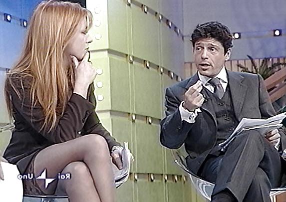 23P Brambilla Italian tourism ex minister and her stockings