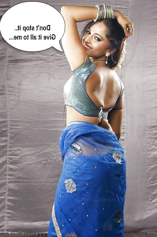 18P Actress Anushka Shetty Hottest JOI