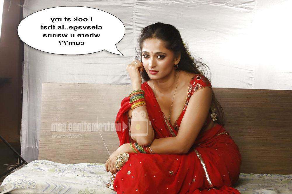 18P Actress Anushka Shetty Hottest JOI