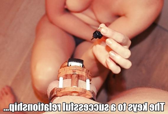 10P Cuckold chastity captions
