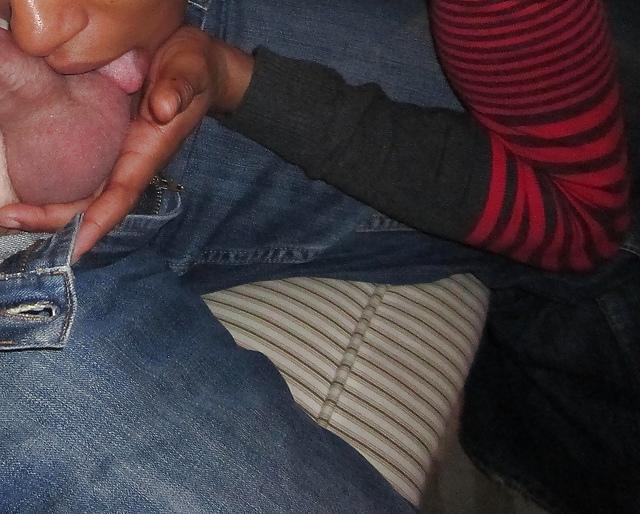 11P Black Wife Takes Care Of White Balls