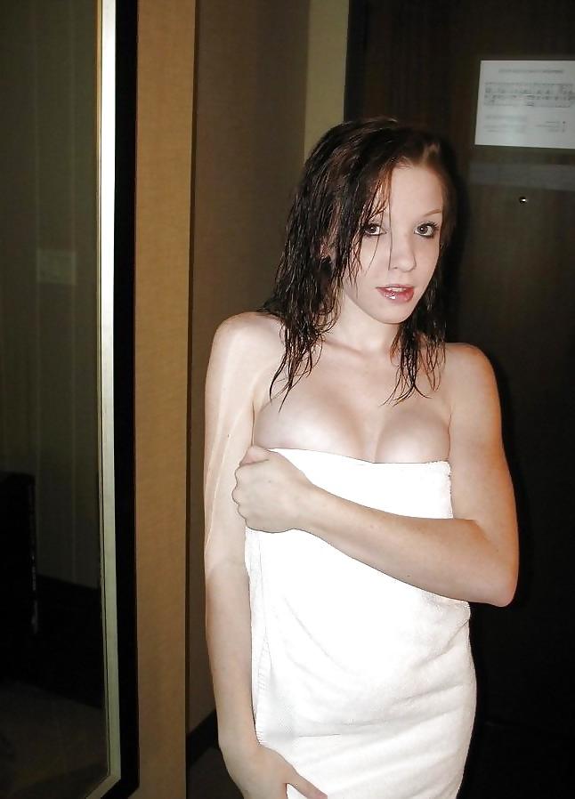13P Teen Karlita posing in a towel!
