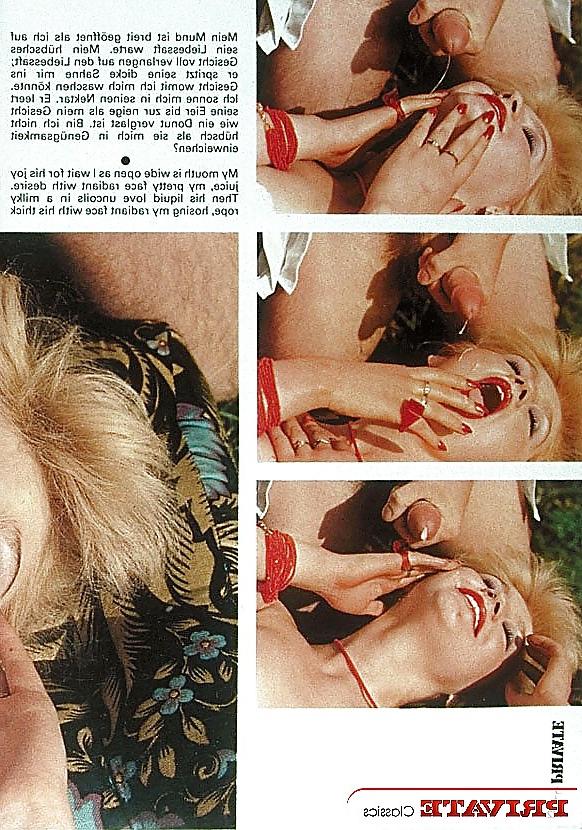 25P SH Retro Cum on ladies face