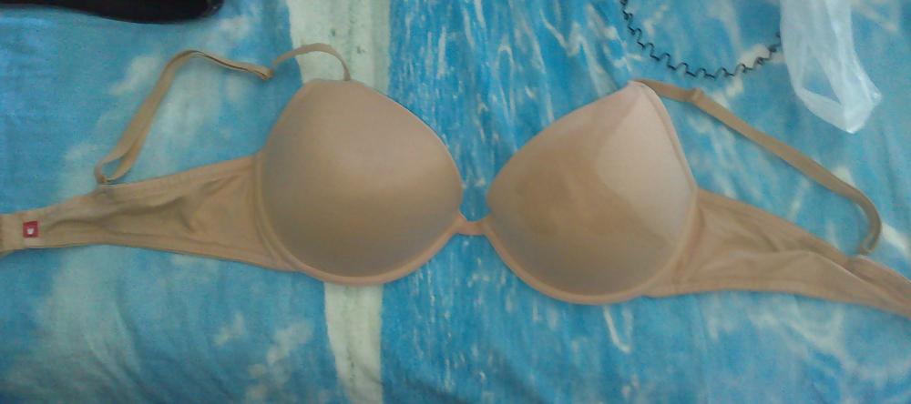 7P My Ex Girlfriend Bras - Dryed Cum and Pre-Cum