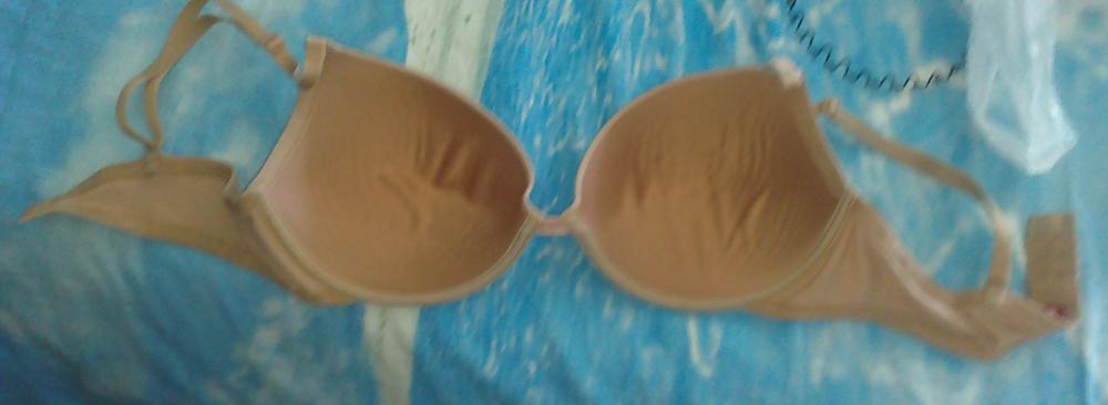 7P My Ex Girlfriend Bras - Dryed Cum and Pre-Cum