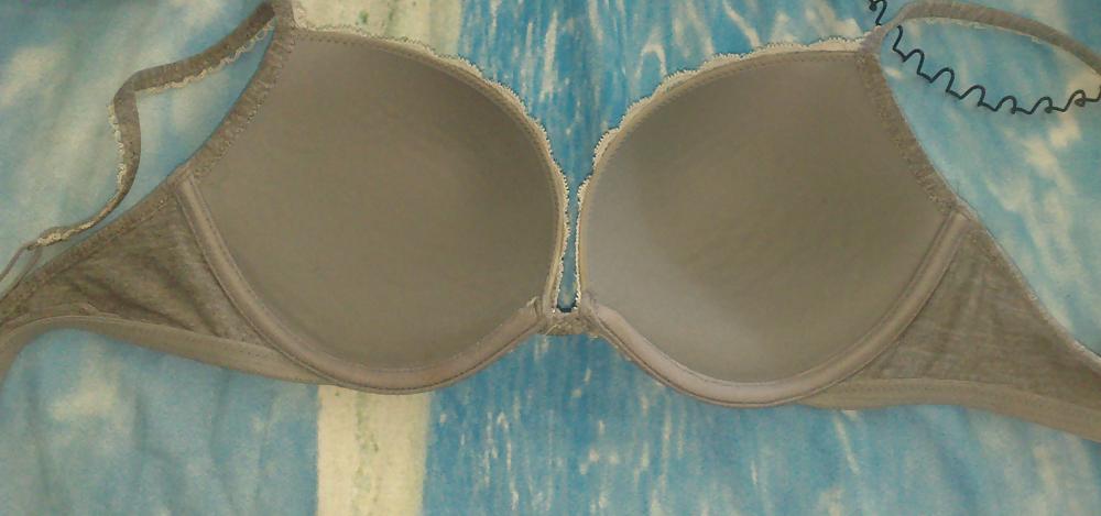 7P My Ex Girlfriend Bras - Dryed Cum and Pre-Cum