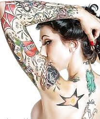 25P tattoo girls