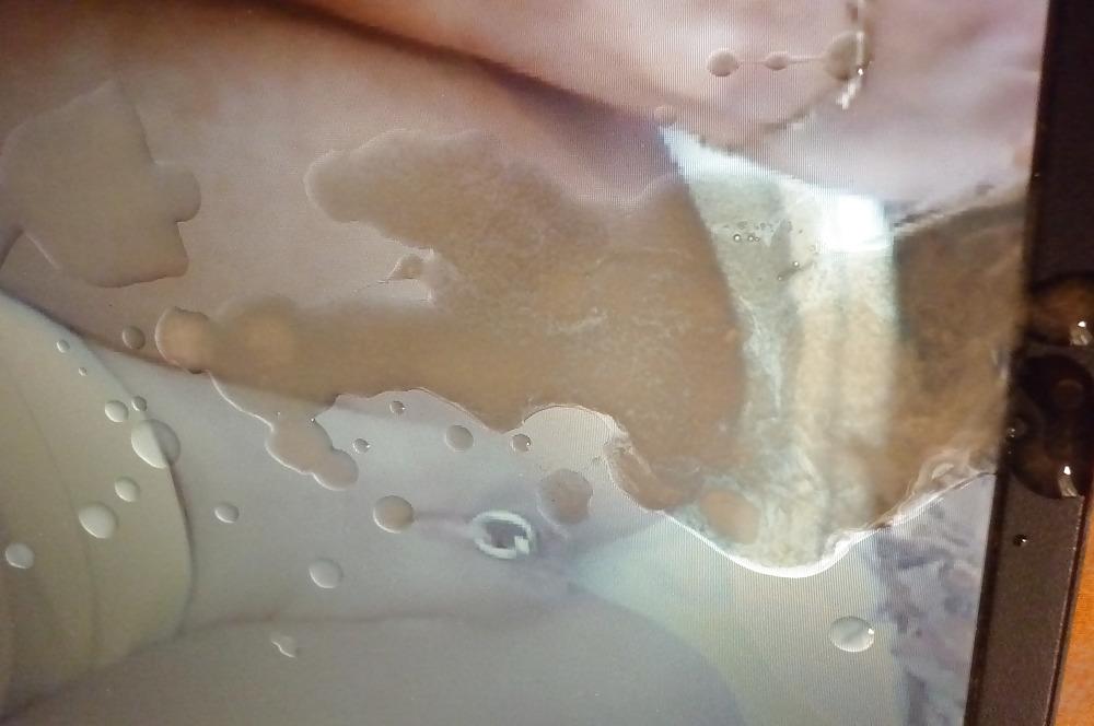 6P Christyshows cum covered cunt 