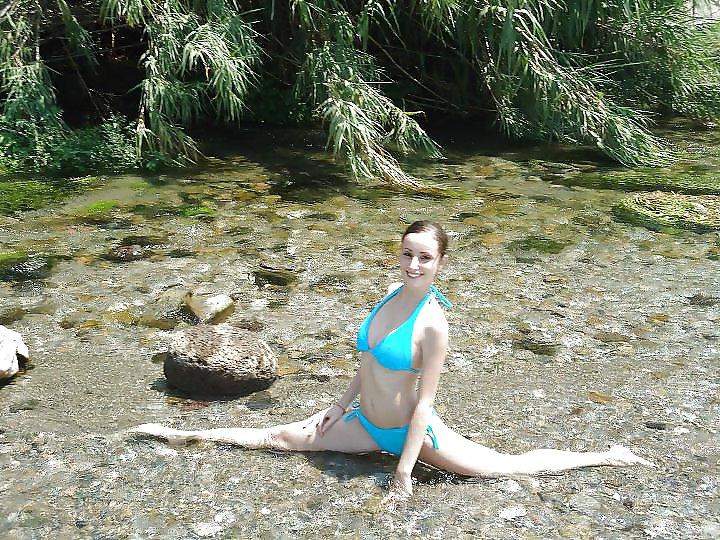 25P Giorgia young italian bikini teen with hard nipples