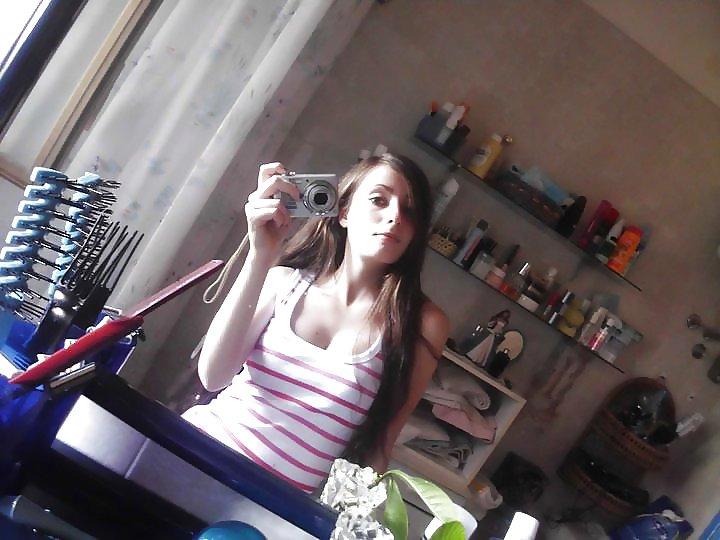 25P Giorgia young italian bikini teen with hard nipples