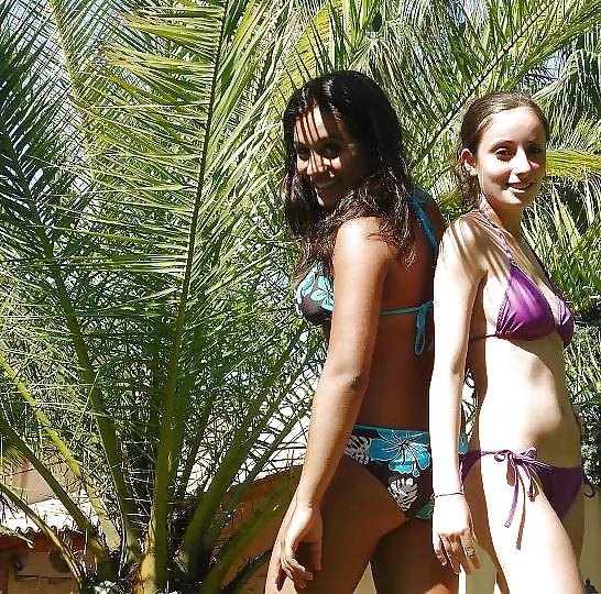 25P Giorgia young italian bikini teen with hard nipples