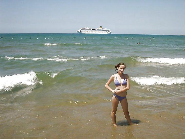 25P Giorgia young italian bikini teen with hard nipples
