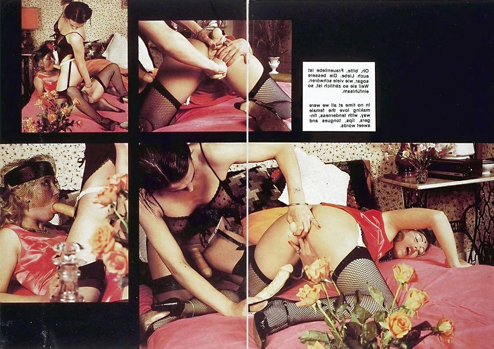7P Vintage Lesbian Scan - Isabel and Sabina