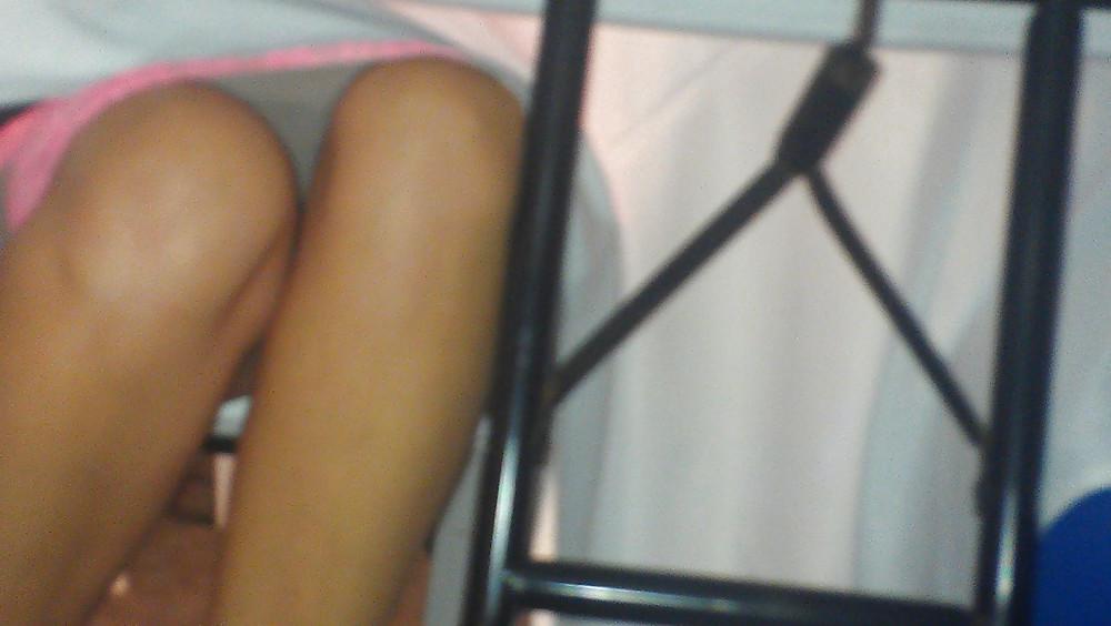 14P Milf Upskirt at Wedding - Preachers Wife - White Silk Panty