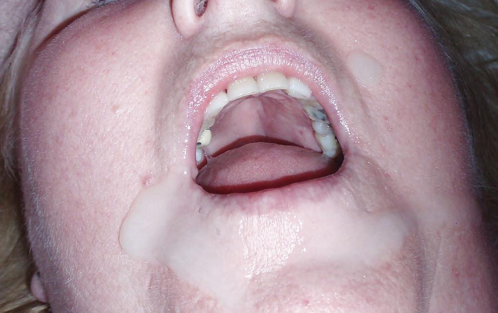 9P Swallowing my spunk.
