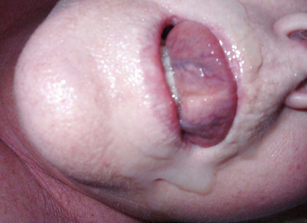 9P Swallowing my spunk.