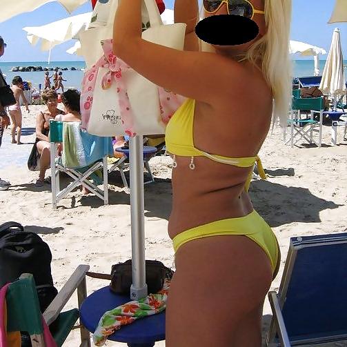 8P Blonde italian milf bella matura culo pawg