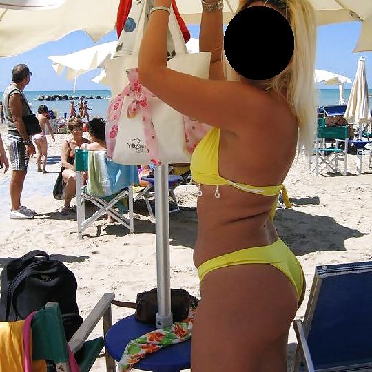 8P Blonde italian milf bella matura culo pawg