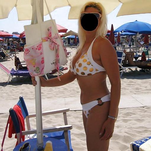 8P Blonde italian milf bella matura culo pawg
