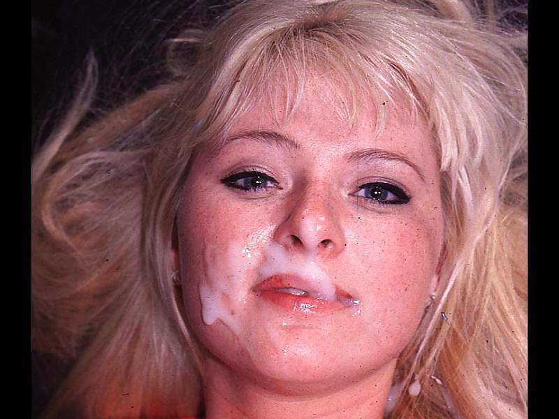 20P Blonde Allison getting cum in her face
