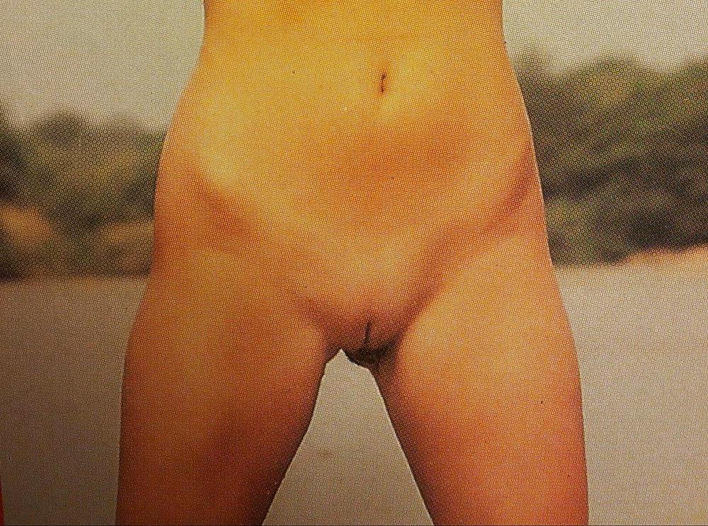 25P Vintage shaved vulvas and perfect closed pussy slit