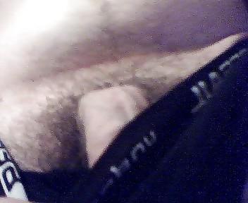 8P My hairy cock and balls. Do you like?