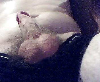 8P My hairy cock and balls. Do you like?