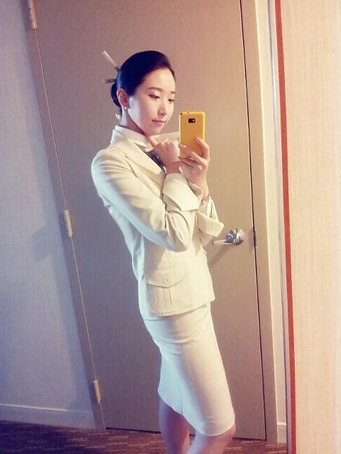 19P Korean air hostess creampie fuck